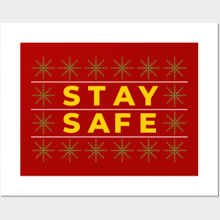 Stay Safe For Christmas Posters and Art
